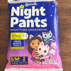 Free with purchase Gabbys Dollhouse night pants